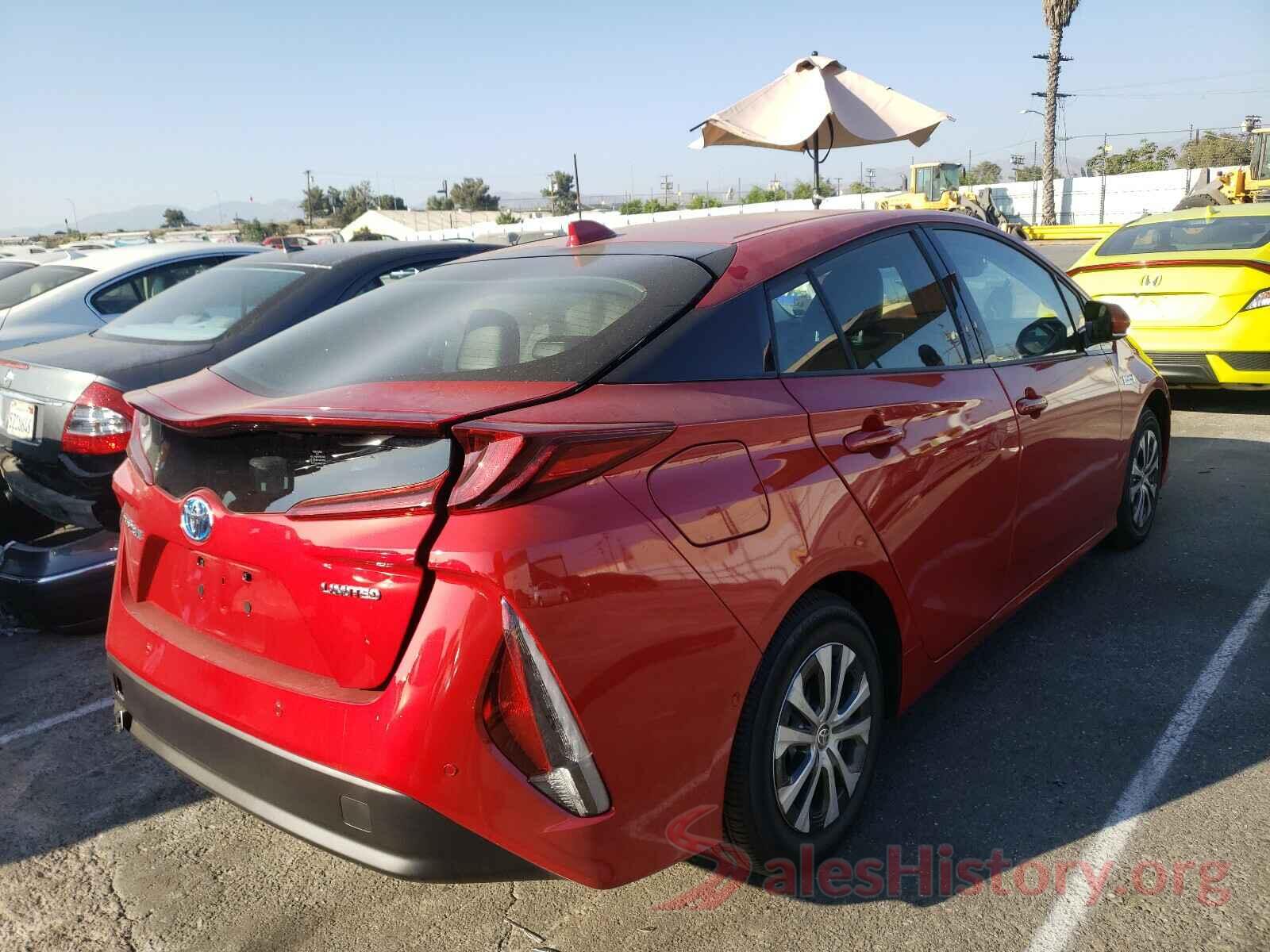 JTDKARFP4L3159301 2020 TOYOTA PRIUS