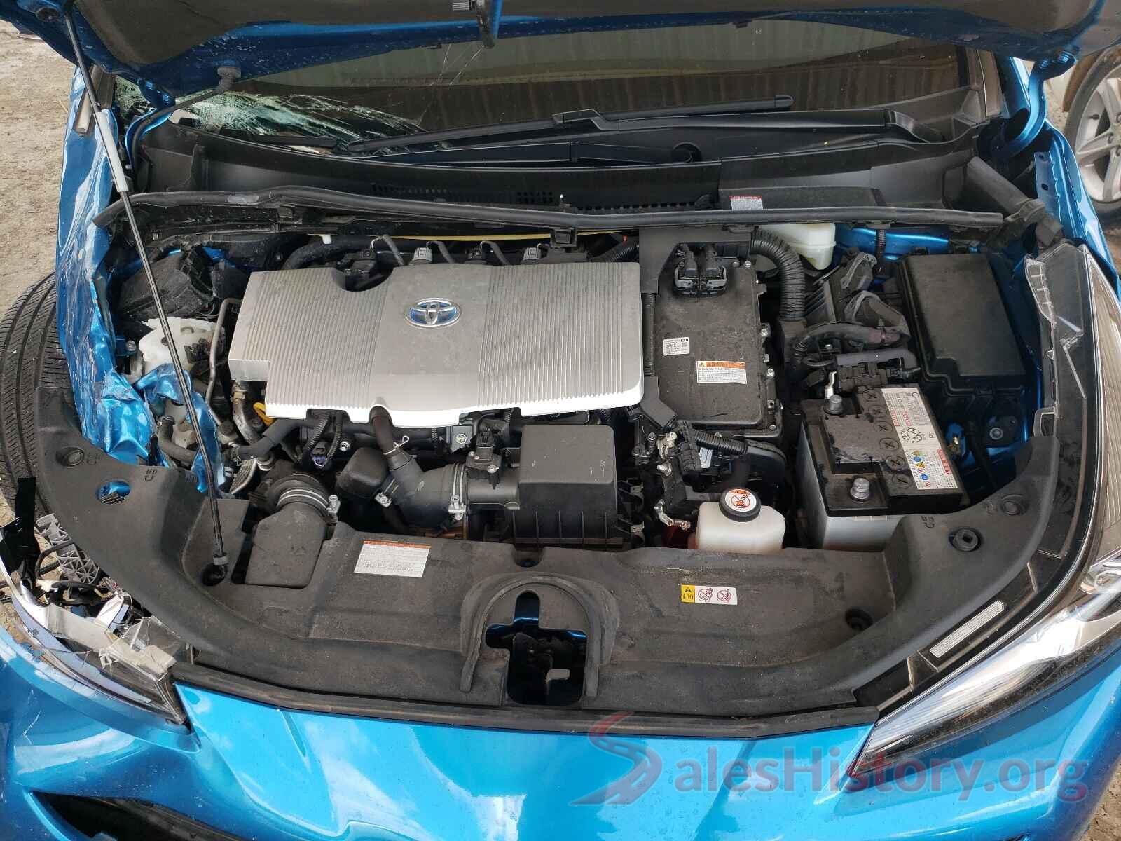 JTDKARFU0K3090417 2019 TOYOTA PRIUS