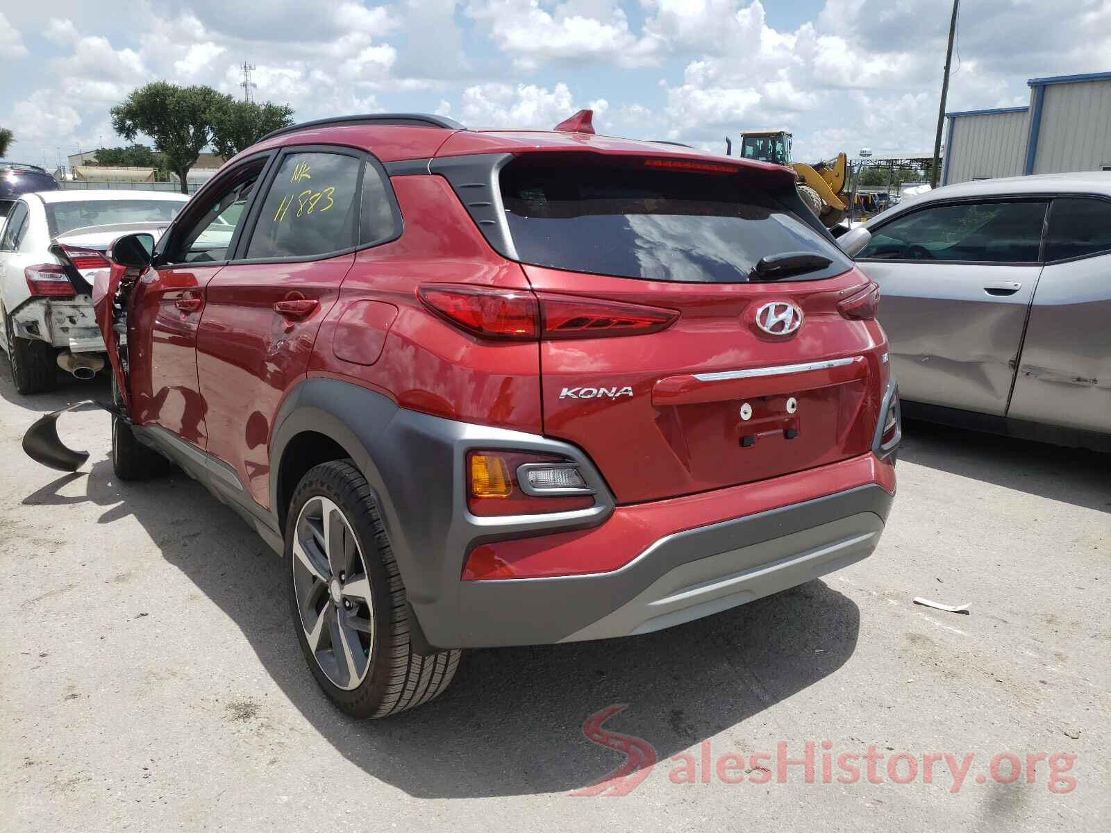 KM8K33A55LU531814 2020 HYUNDAI KONA