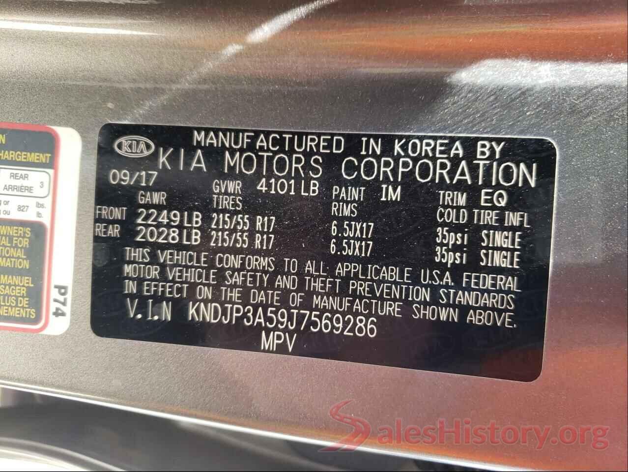 KNDJP3A59J7569286 2018 KIA SOUL