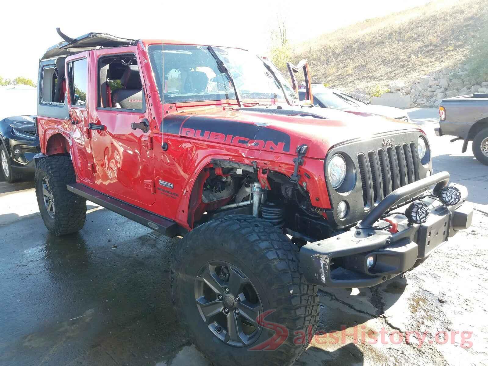 1C4BJWFGXHL687088 2017 JEEP WRANGLER