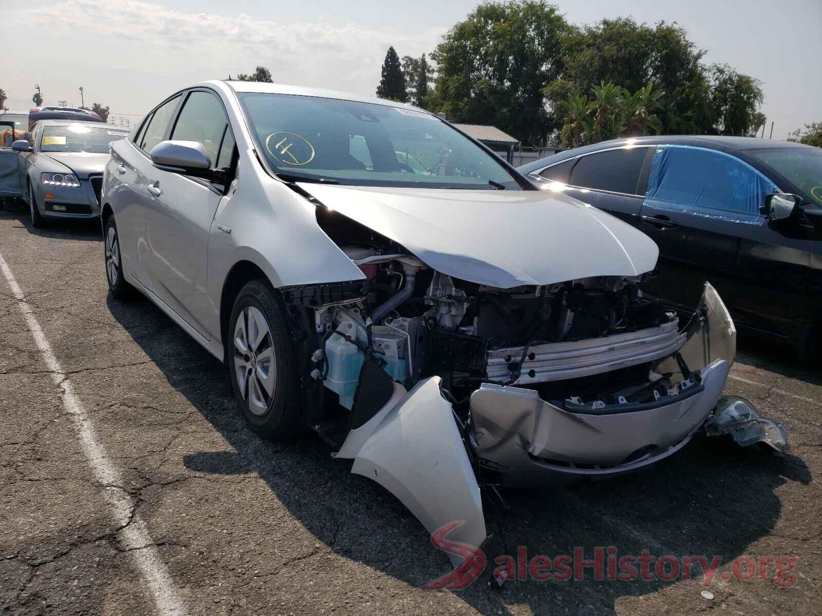 JTDKBRFU8J3587677 2018 TOYOTA PRIUS