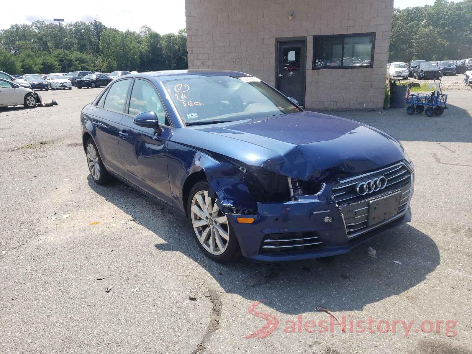 WAUANAF44HN017742 2017 AUDI A4