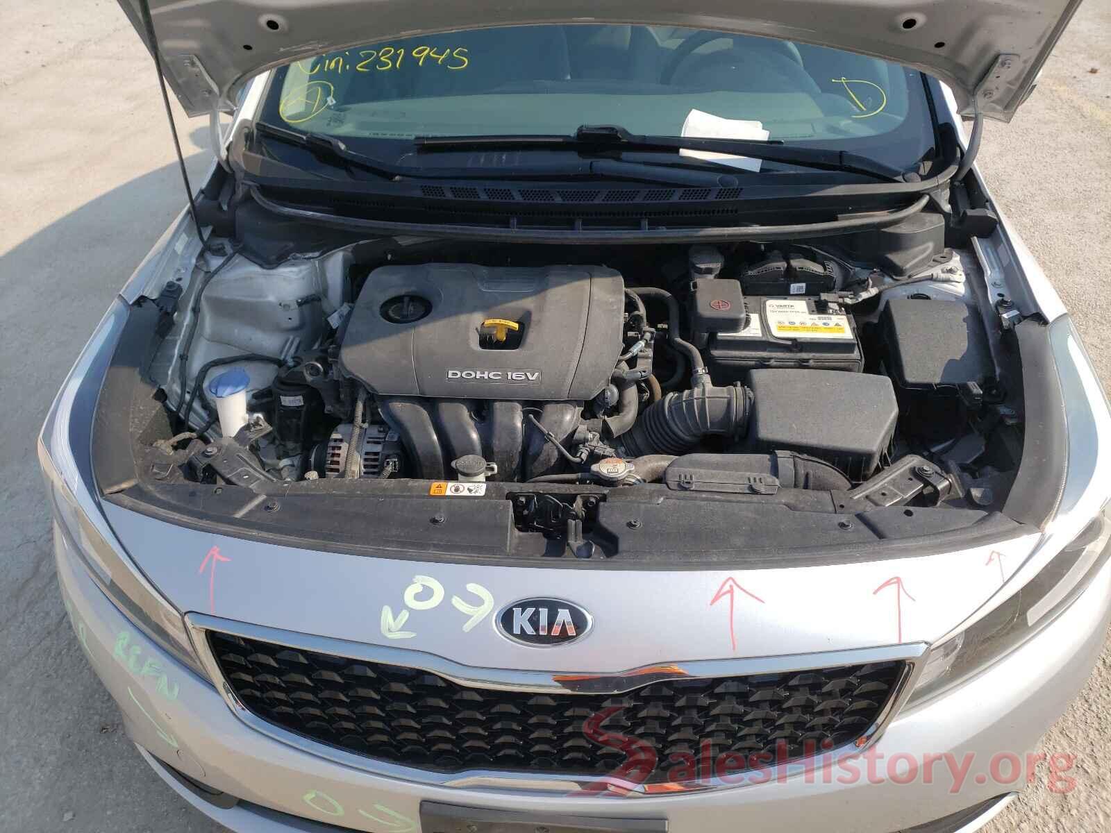 3KPFK4A75JE231945 2018 KIA FORTE