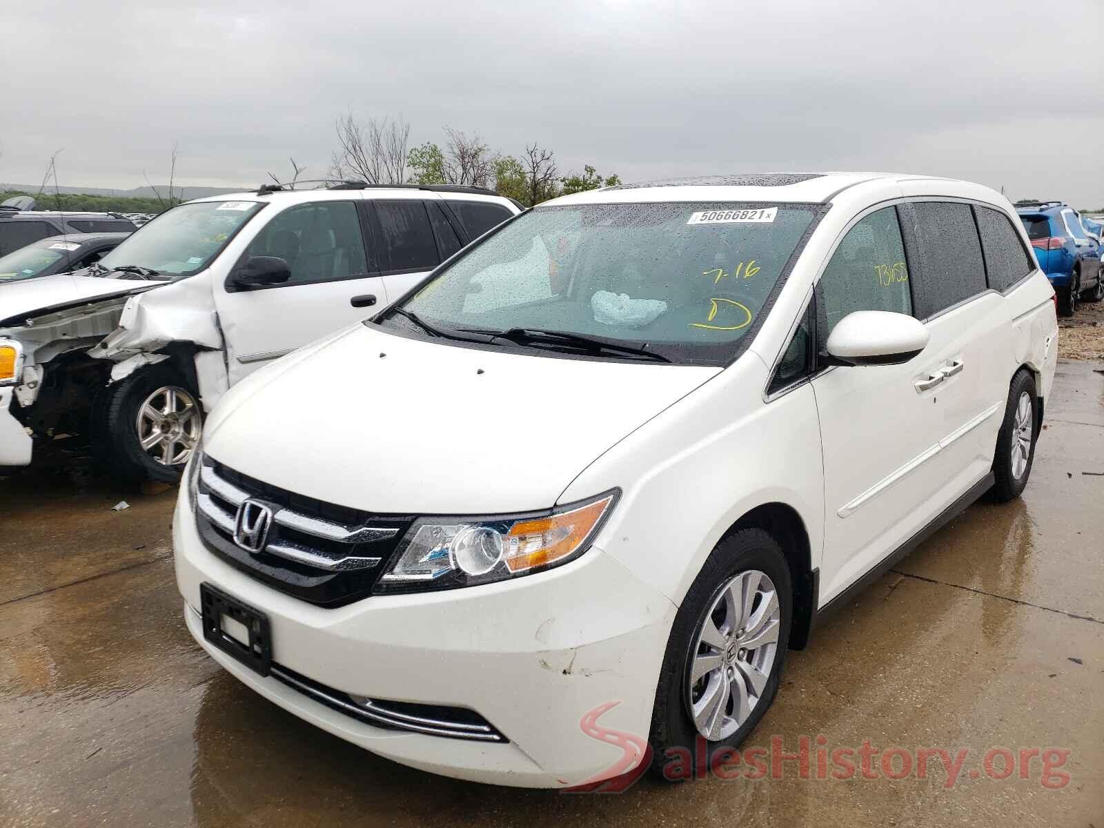 5FNRL5H64GB143260 2016 HONDA ODYSSEY