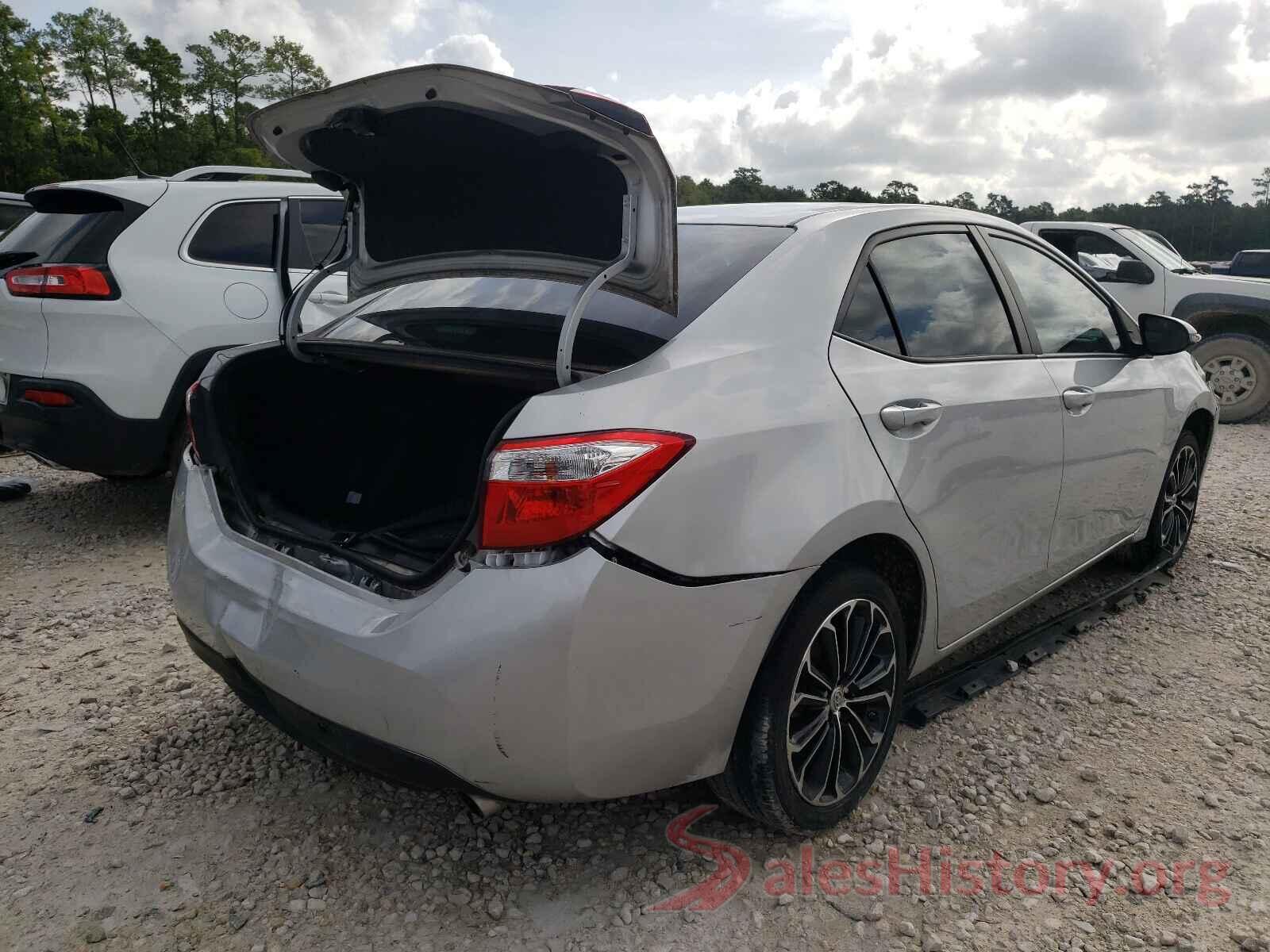 5YFBURHE4GP542543 2016 TOYOTA COROLLA