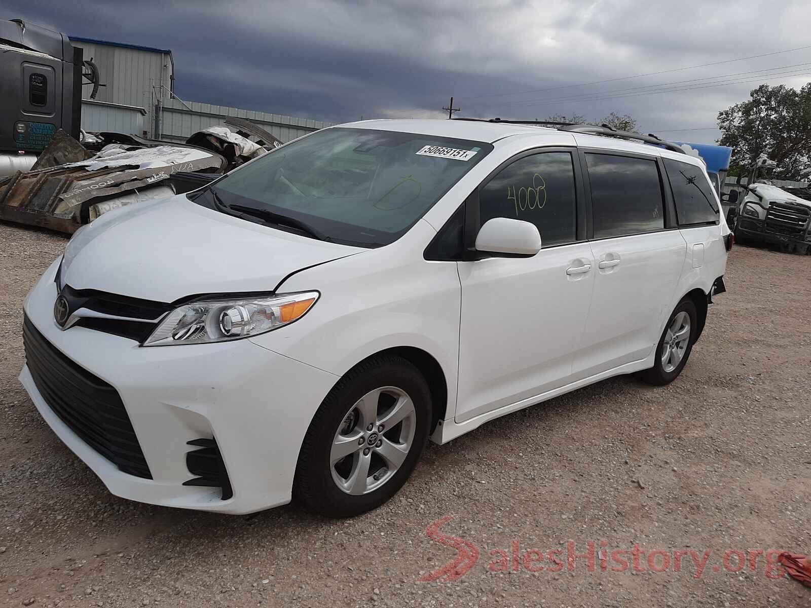 5TDKZ3DC6LS077526 2020 TOYOTA SIENNA