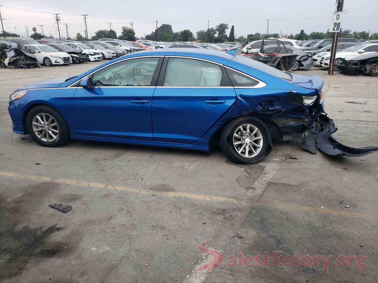 5NPE24AF8KH752626 2019 HYUNDAI SONATA