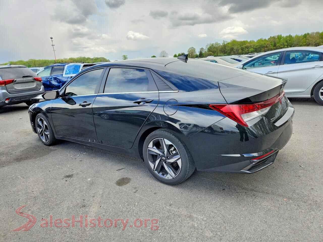 2023 HYUNDAI ELANTRA VIN 5NPLP4AG0PH105503, front view