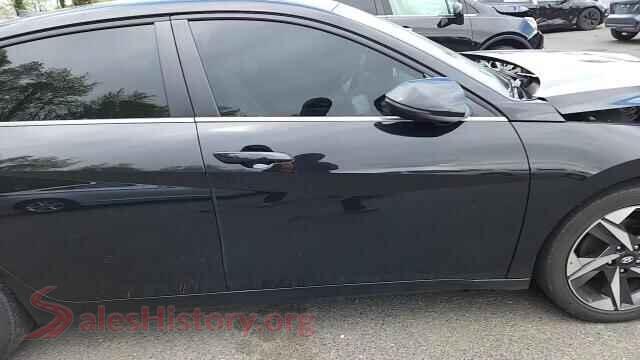2023 HYUNDAI ELANTRA VIN 5NPLP4AG0PH105503, trunk area