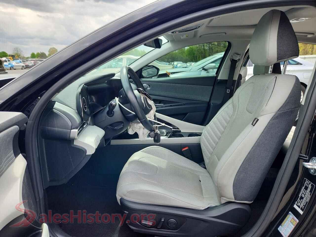 2023 HYUNDAI ELANTRA VIN 5NPLP4AG0PH105503, engine bay