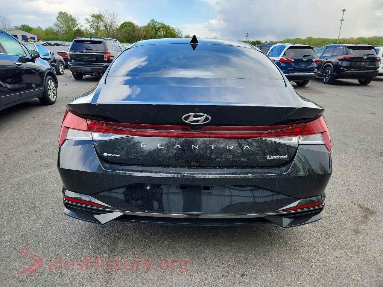 2023 HYUNDAI ELANTRA VIN 5NPLP4AG0PH105503, left side view