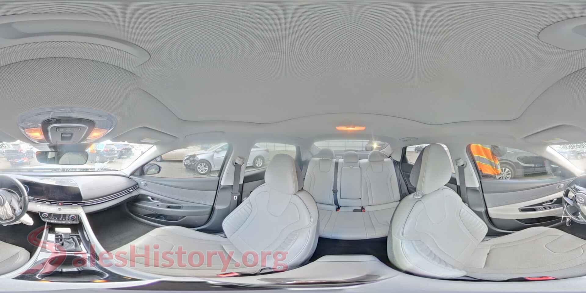 2023 HYUNDAI ELANTRA VIN 5NPLP4AG0PH105503, damage close-up