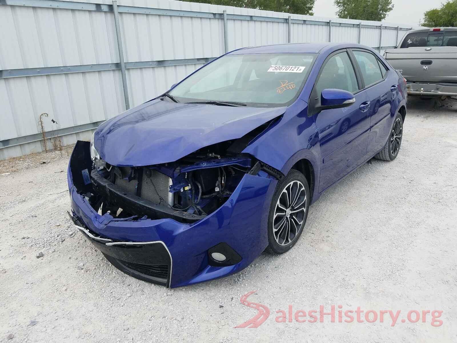 5YFBURHEXGP538240 2016 TOYOTA COROLLA