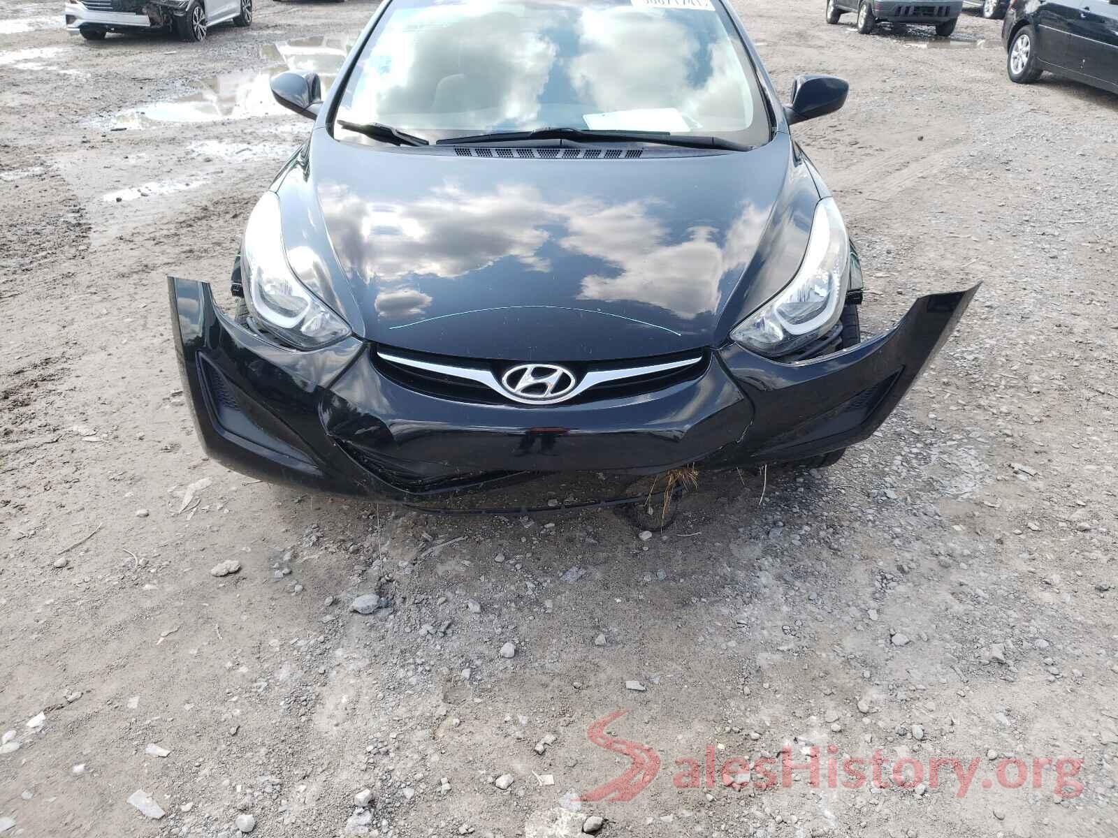 5NPDH4AE7GH770284 2016 HYUNDAI ELANTRA