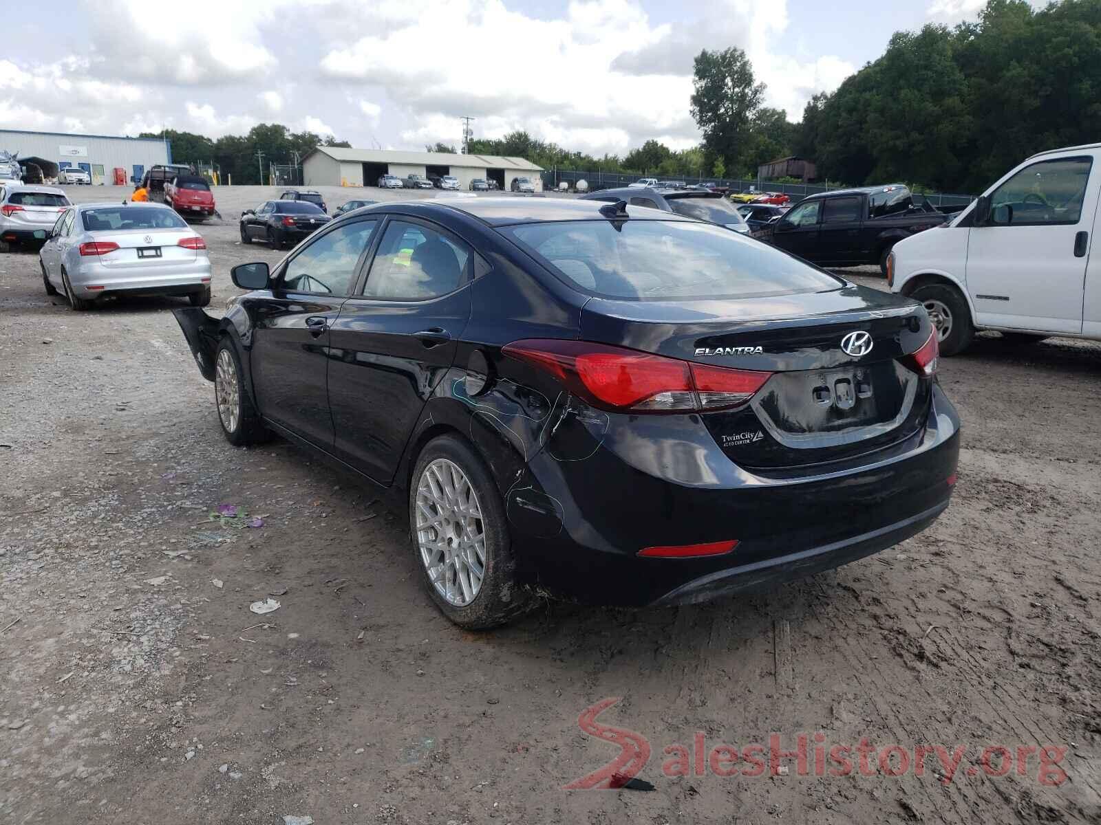 5NPDH4AE7GH770284 2016 HYUNDAI ELANTRA