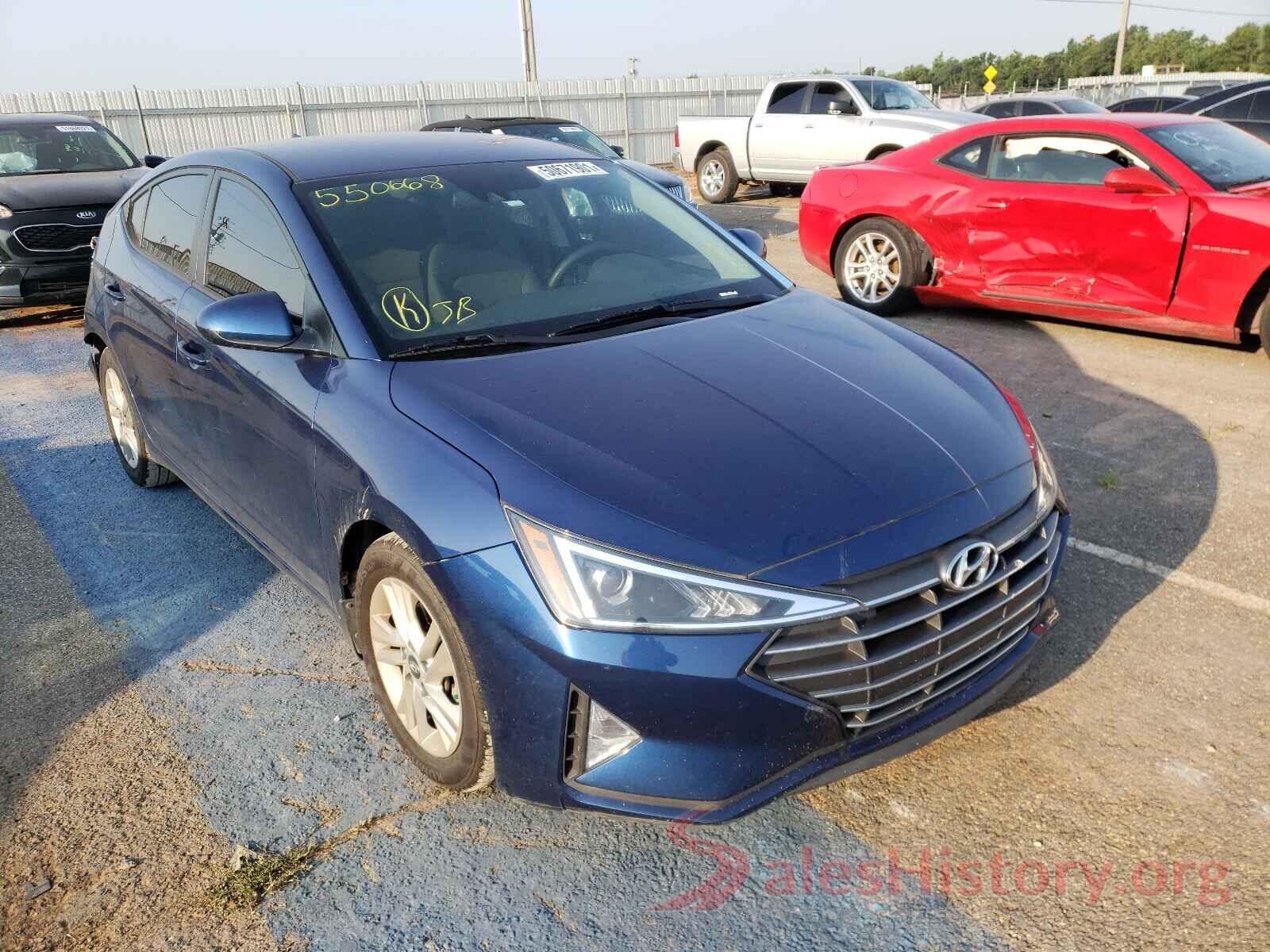 5NPD84LFXLH550668 2020 HYUNDAI ELANTRA