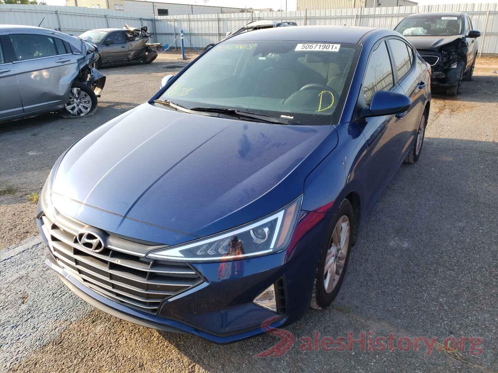 5NPD84LFXLH550668 2020 HYUNDAI ELANTRA