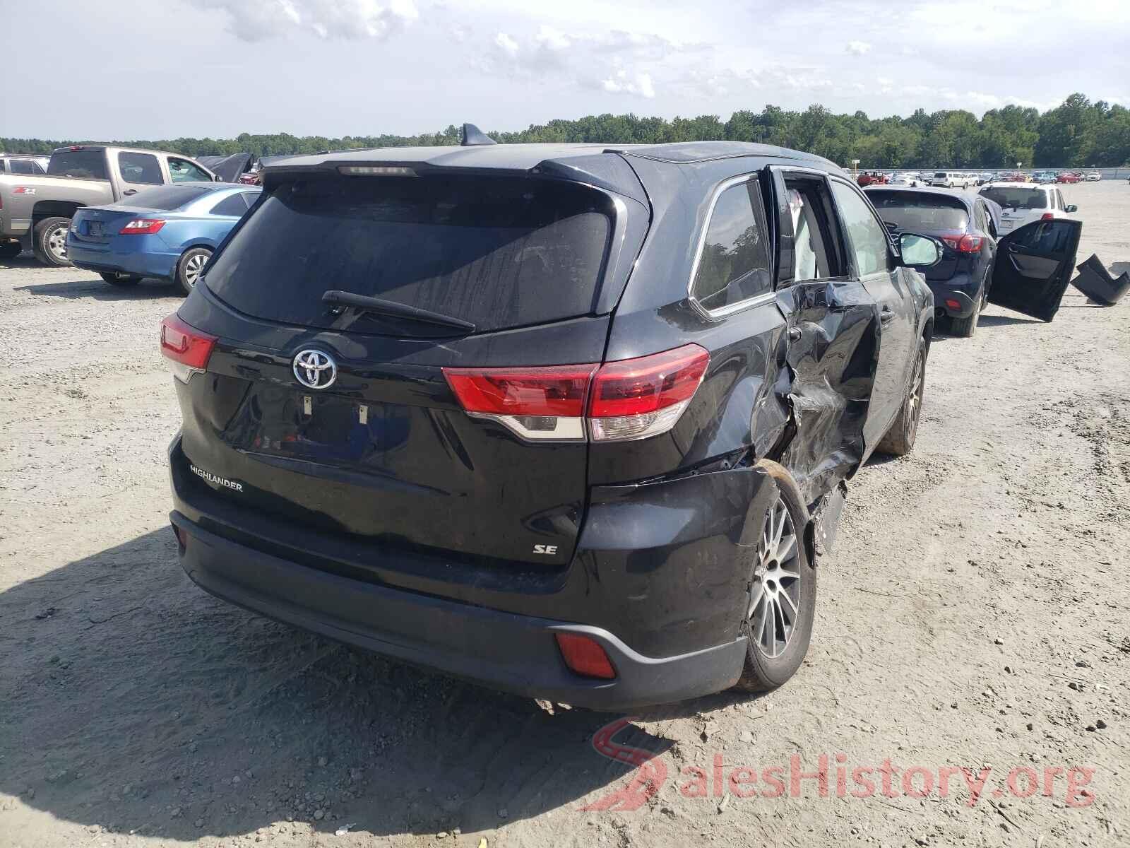 5TDKZRFHXHS198935 2017 TOYOTA HIGHLANDER