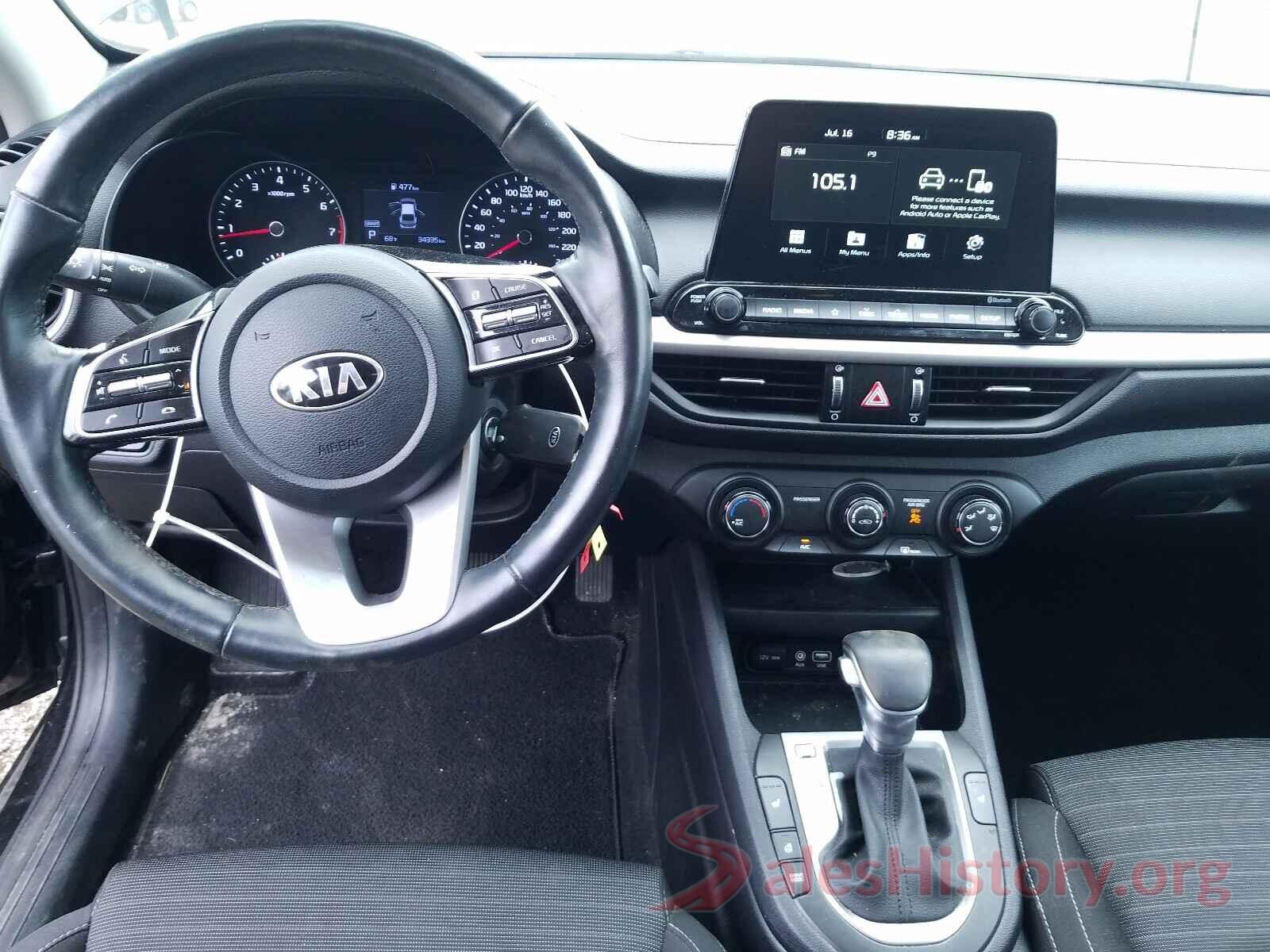 3KPF24AD4KE040041 2019 KIA FORTE