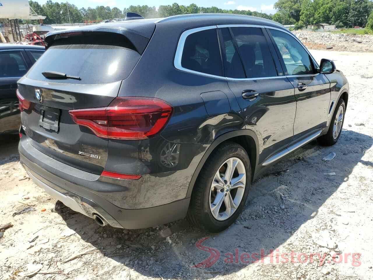 5UXTY5C06M9H76277 2021 BMW X3