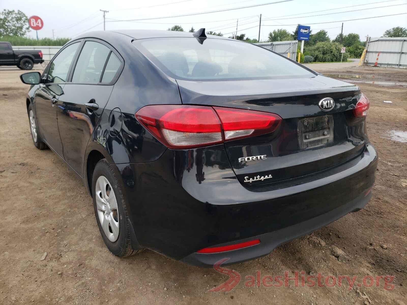 3KPFK4A70HE120309 2017 KIA FORTE