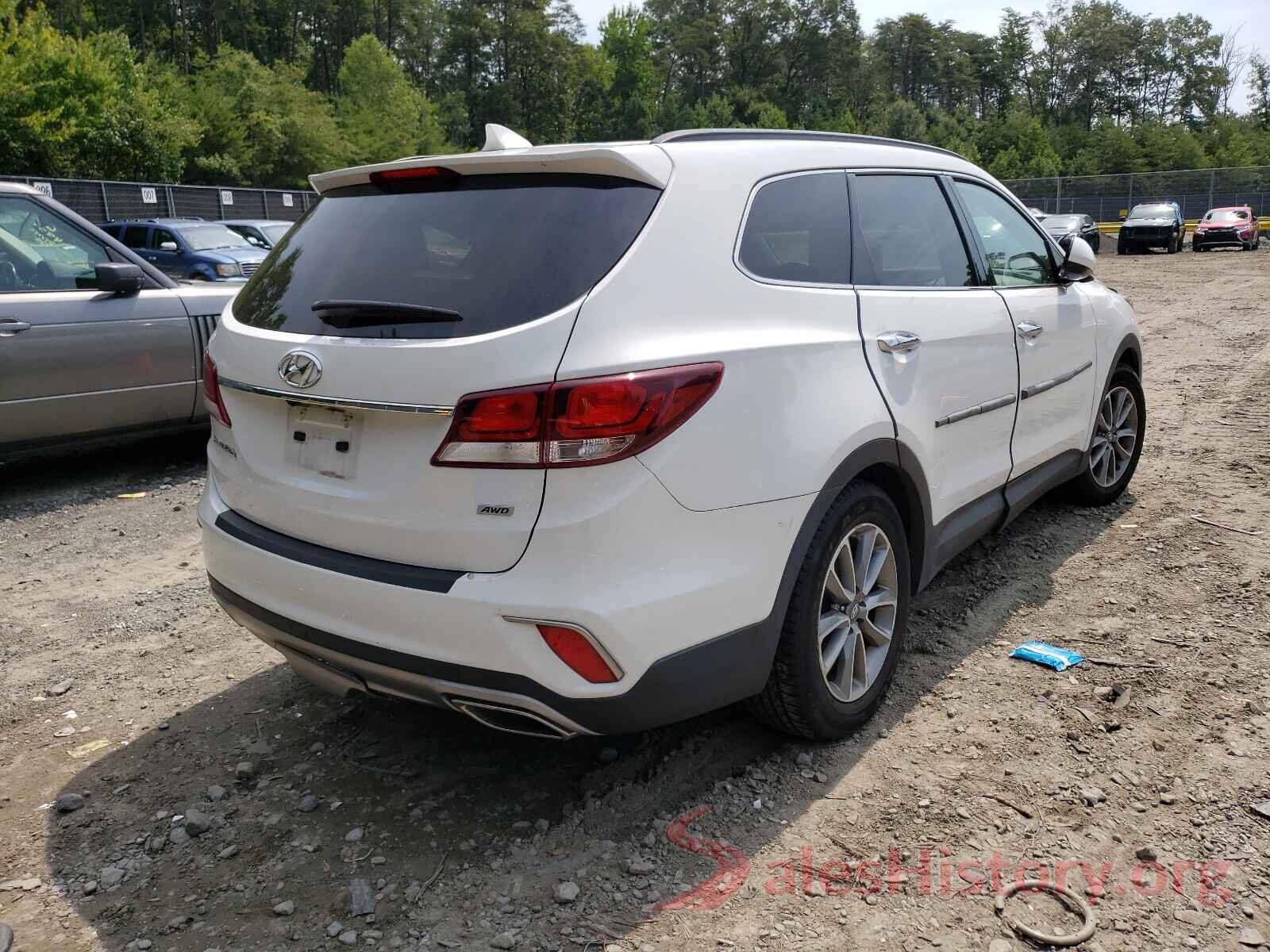 KM8SMDHF7HU221219 2017 HYUNDAI SANTA FE