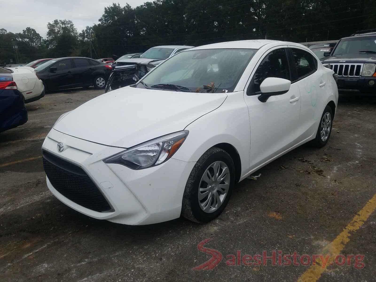 3MYDLBYV6KY518869 2019 TOYOTA YARIS