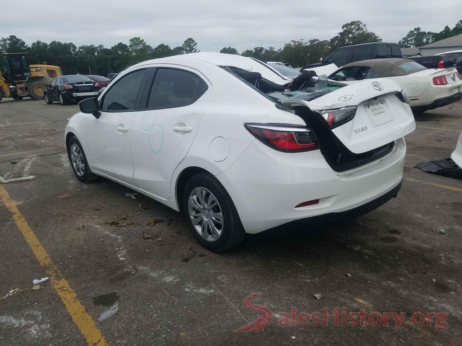 3MYDLBYV6KY518869 2019 TOYOTA YARIS