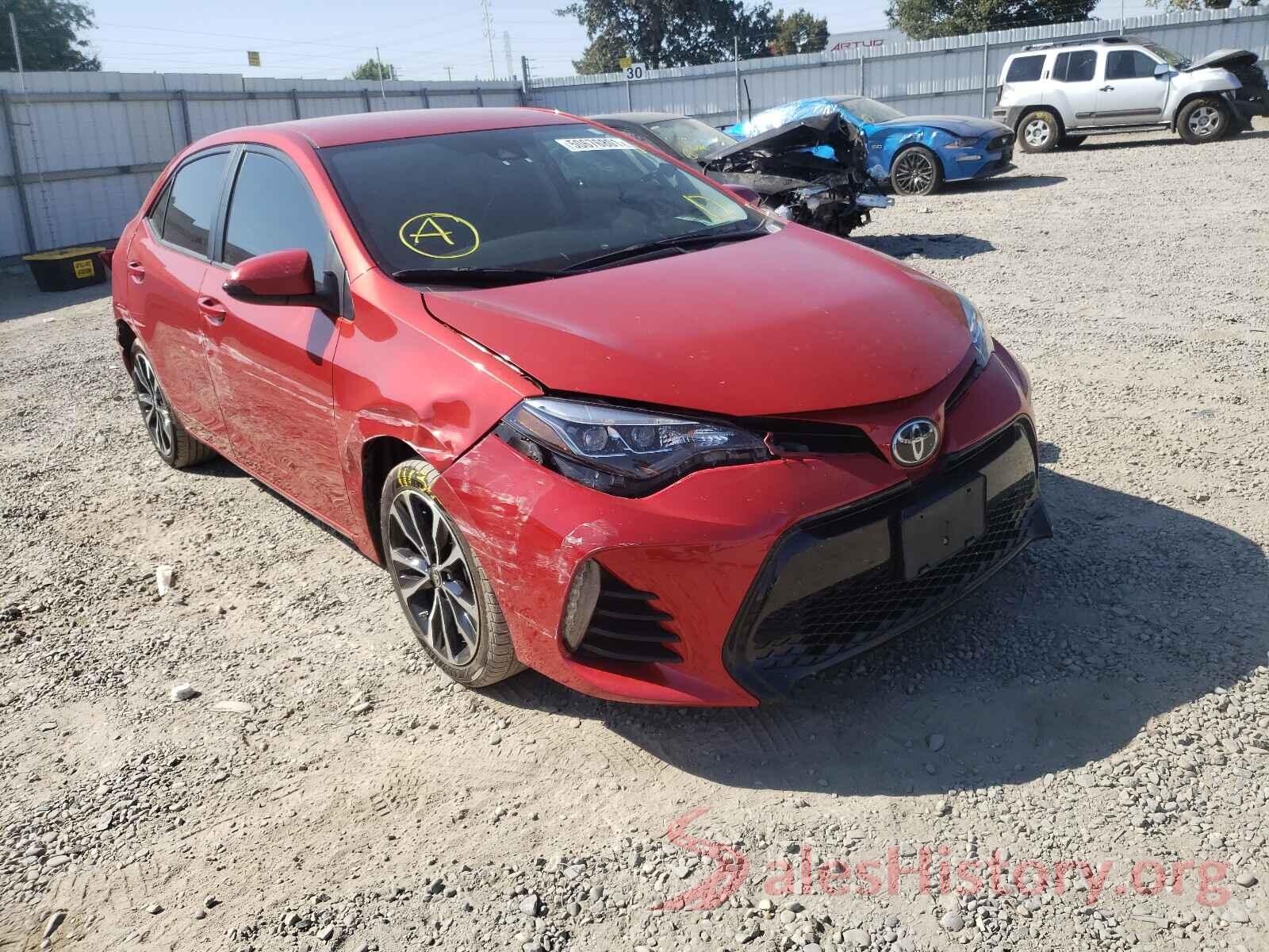 5YFBURHE6KP889283 2019 TOYOTA COROLLA