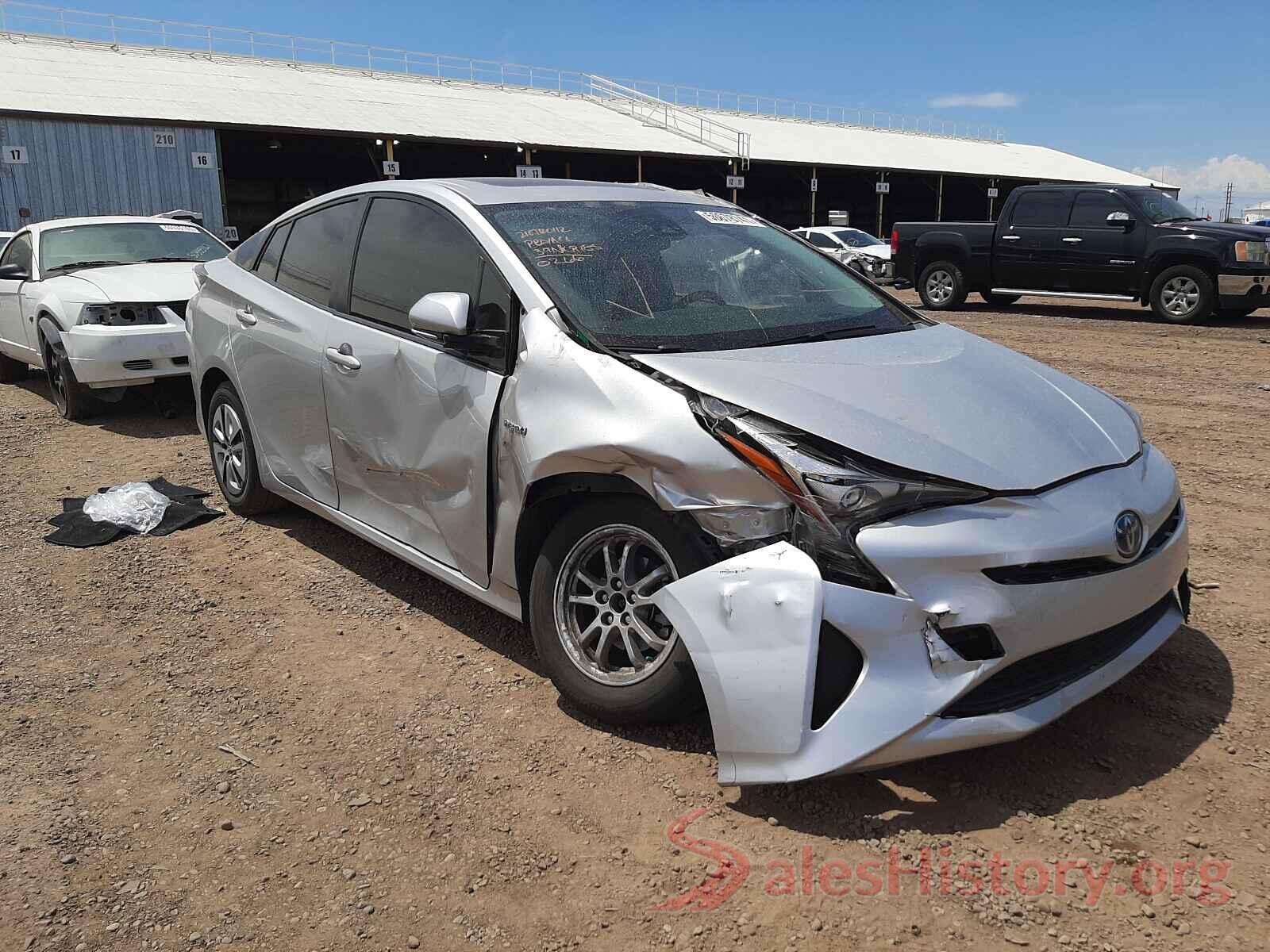 JTDKARFU2G3010266 2016 TOYOTA PRIUS