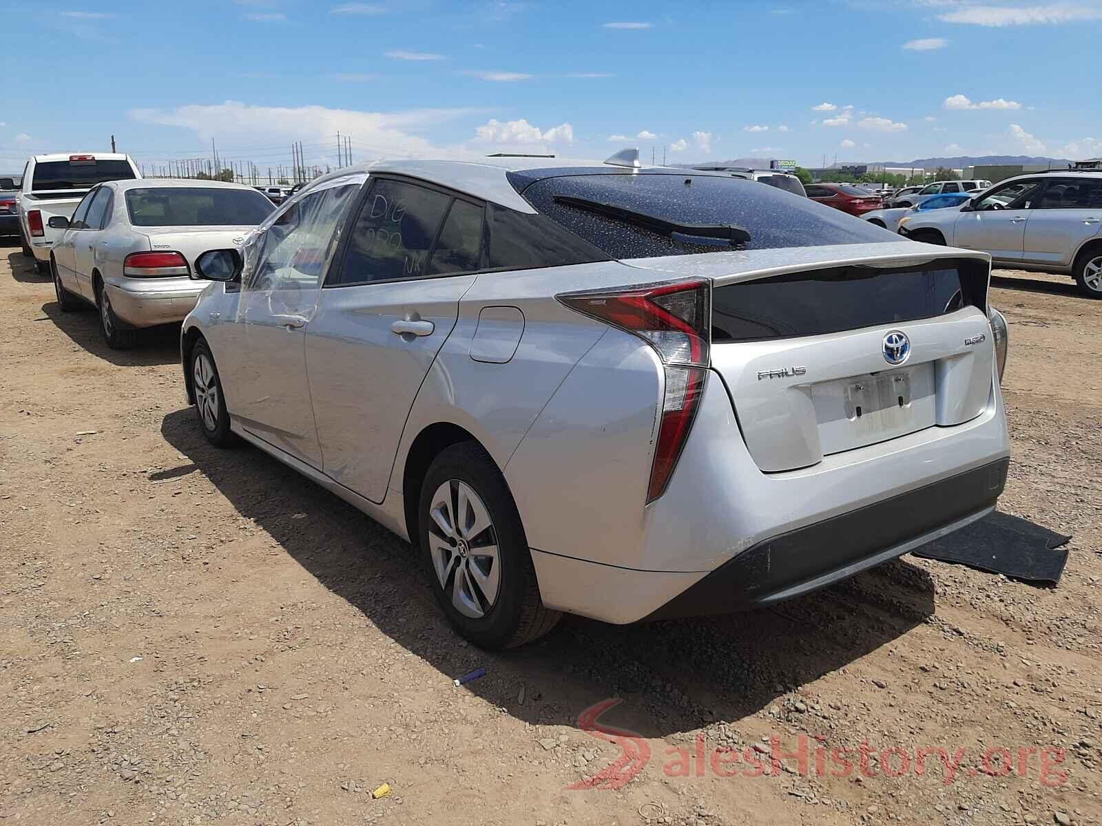 JTDKARFU2G3010266 2016 TOYOTA PRIUS