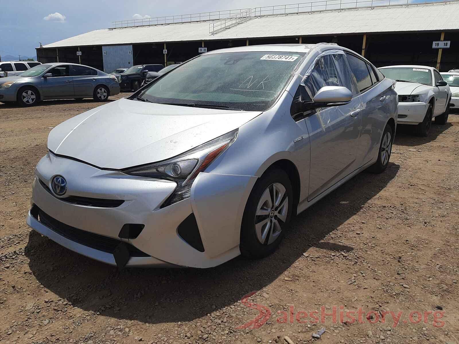 JTDKARFU2G3010266 2016 TOYOTA PRIUS