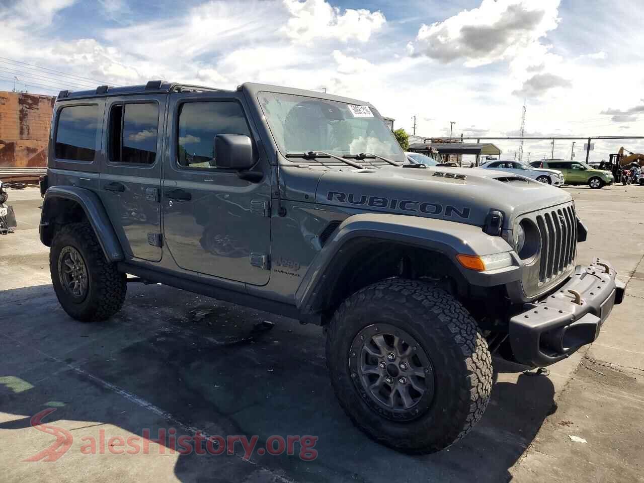 2023 JEEP WRANGLER VIN 1C4JJXSJ4PW546565, rear 3/4 view
