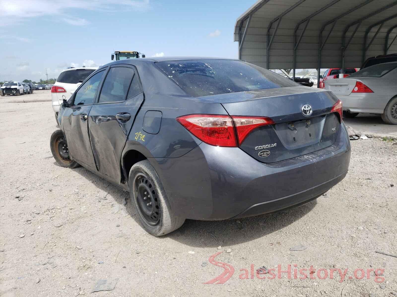 2T1BURHE2HC800401 2017 TOYOTA COROLLA