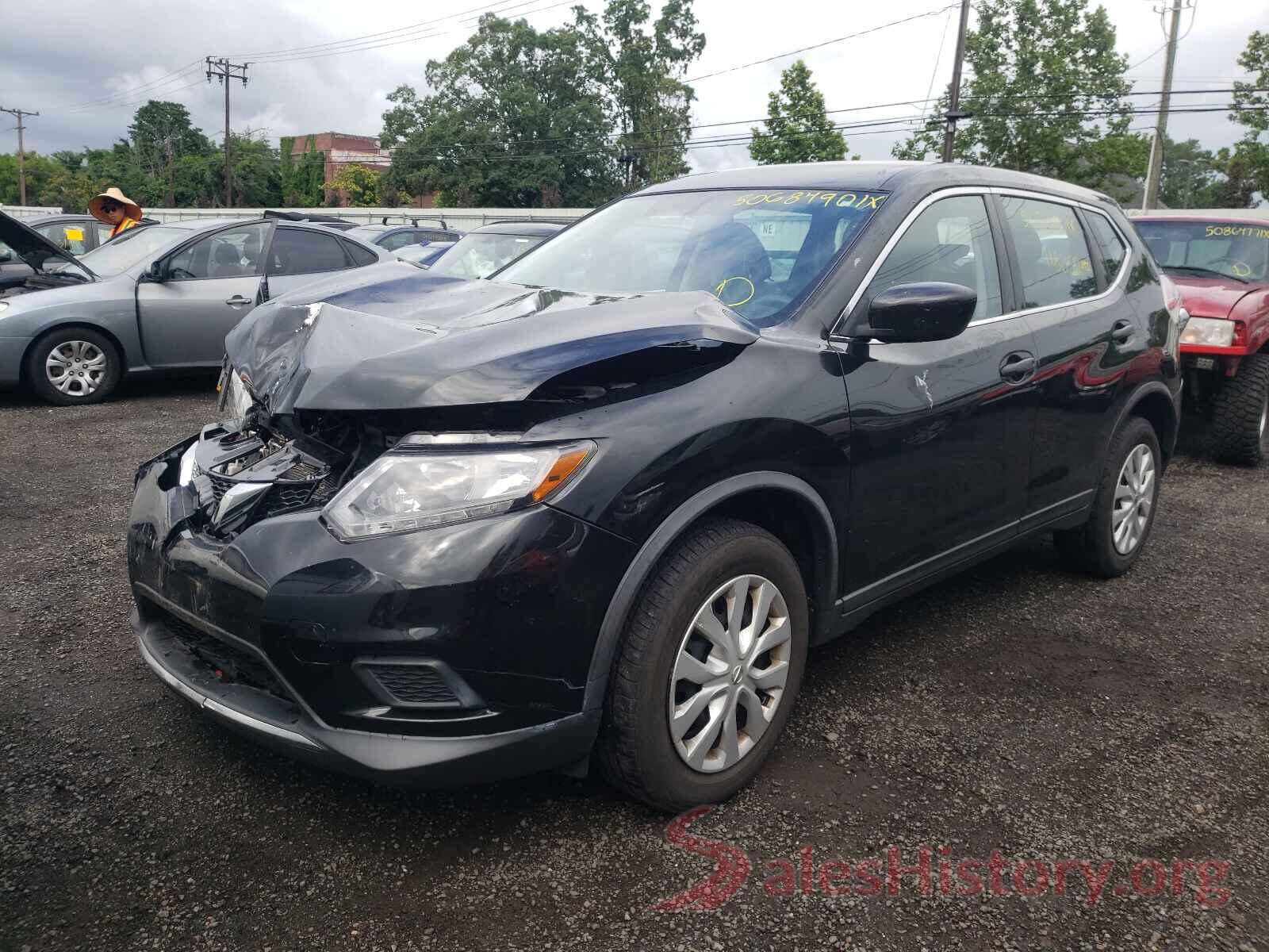 KNMAT2MV5GP624570 2016 NISSAN ROGUE