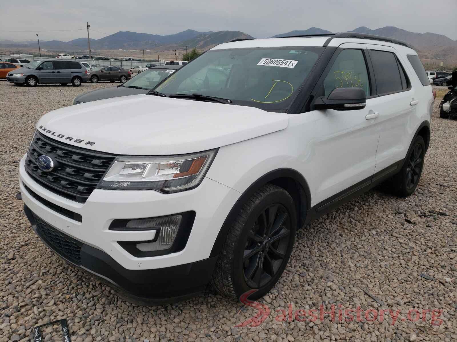 1FM5K8D88HGD54846 2017 FORD EXPLORER