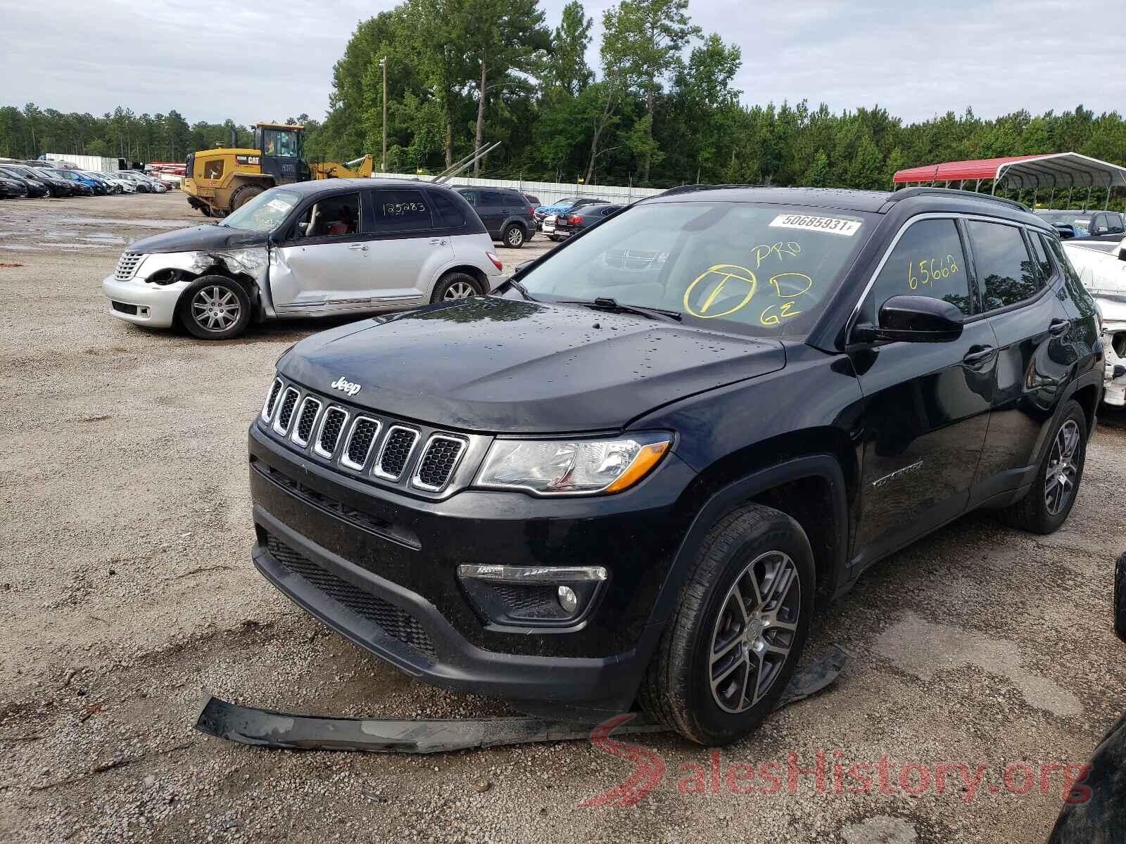 3C4NJCBB6KT638746 2019 JEEP COMPASS