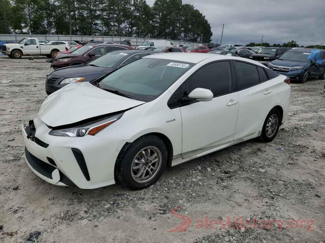 JTDKARFU2L3115609 2020 TOYOTA PRIUS