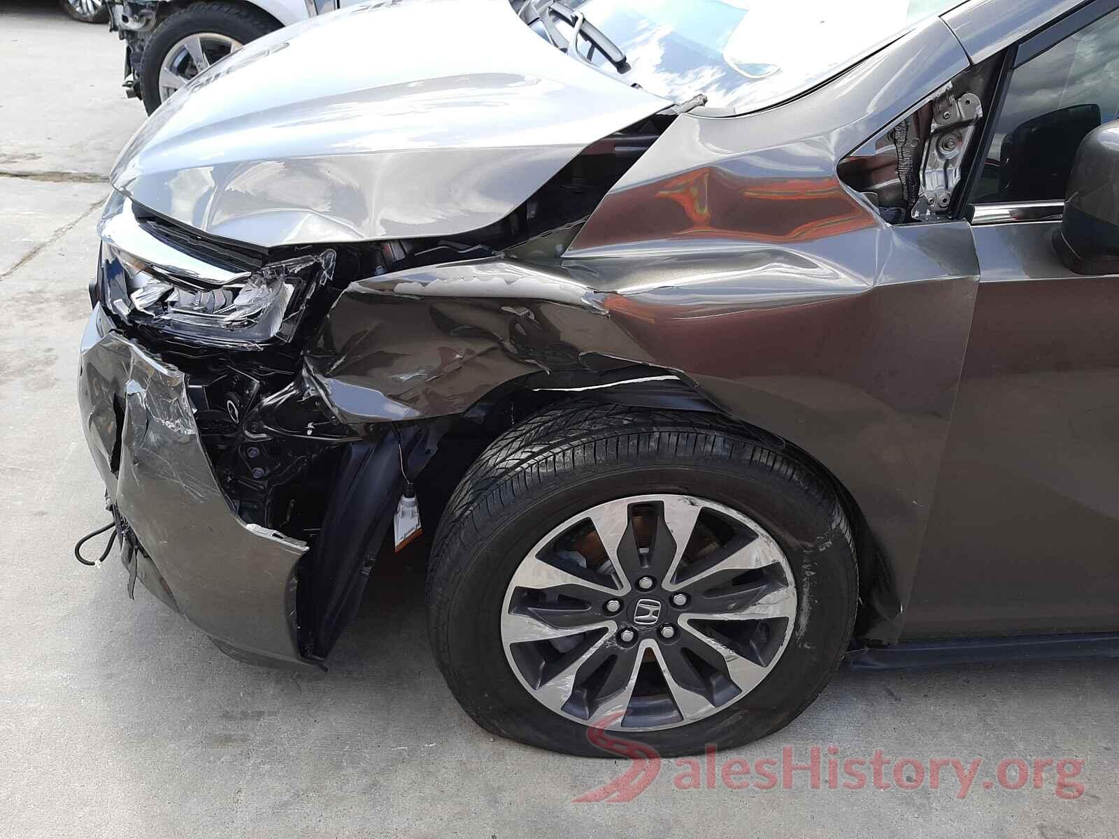 5FNRL6H78NB017737 2022 HONDA ODYSSEY