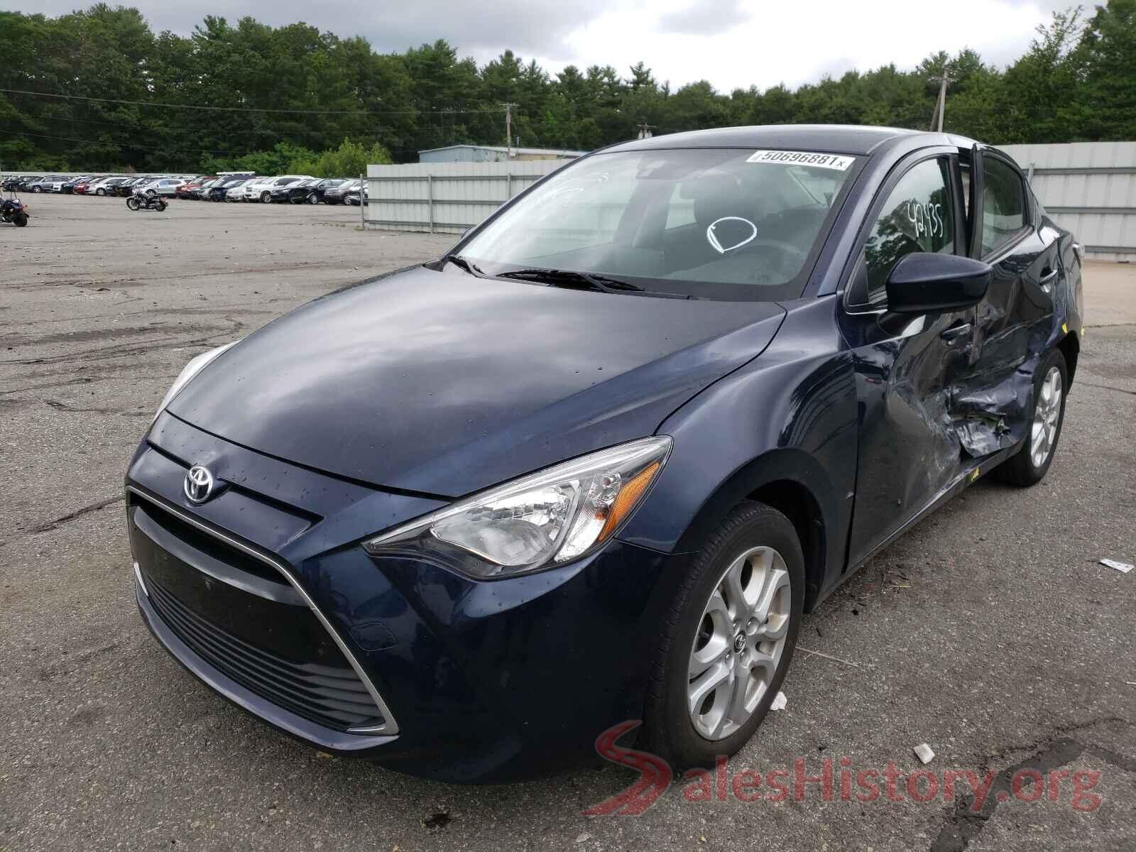 3MYDLBYV7JY307484 2018 TOYOTA YARIS