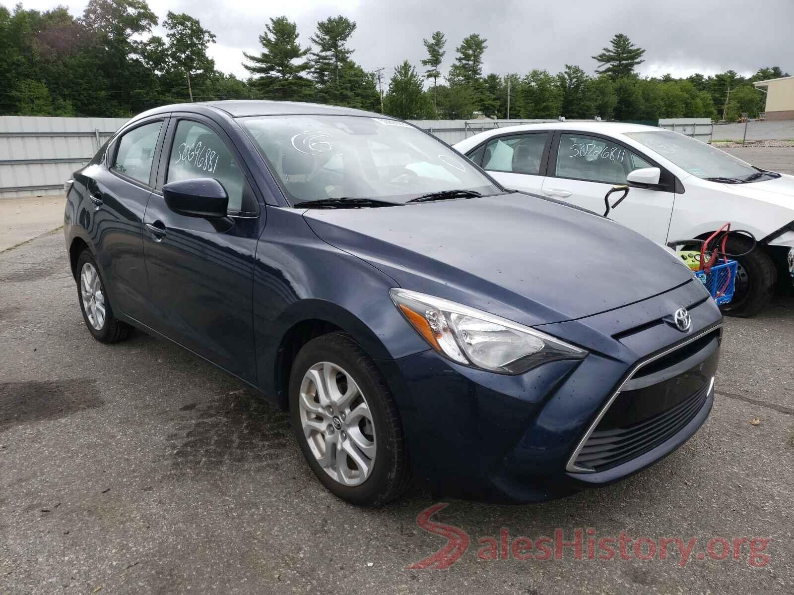 3MYDLBYV7JY307484 2018 TOYOTA YARIS