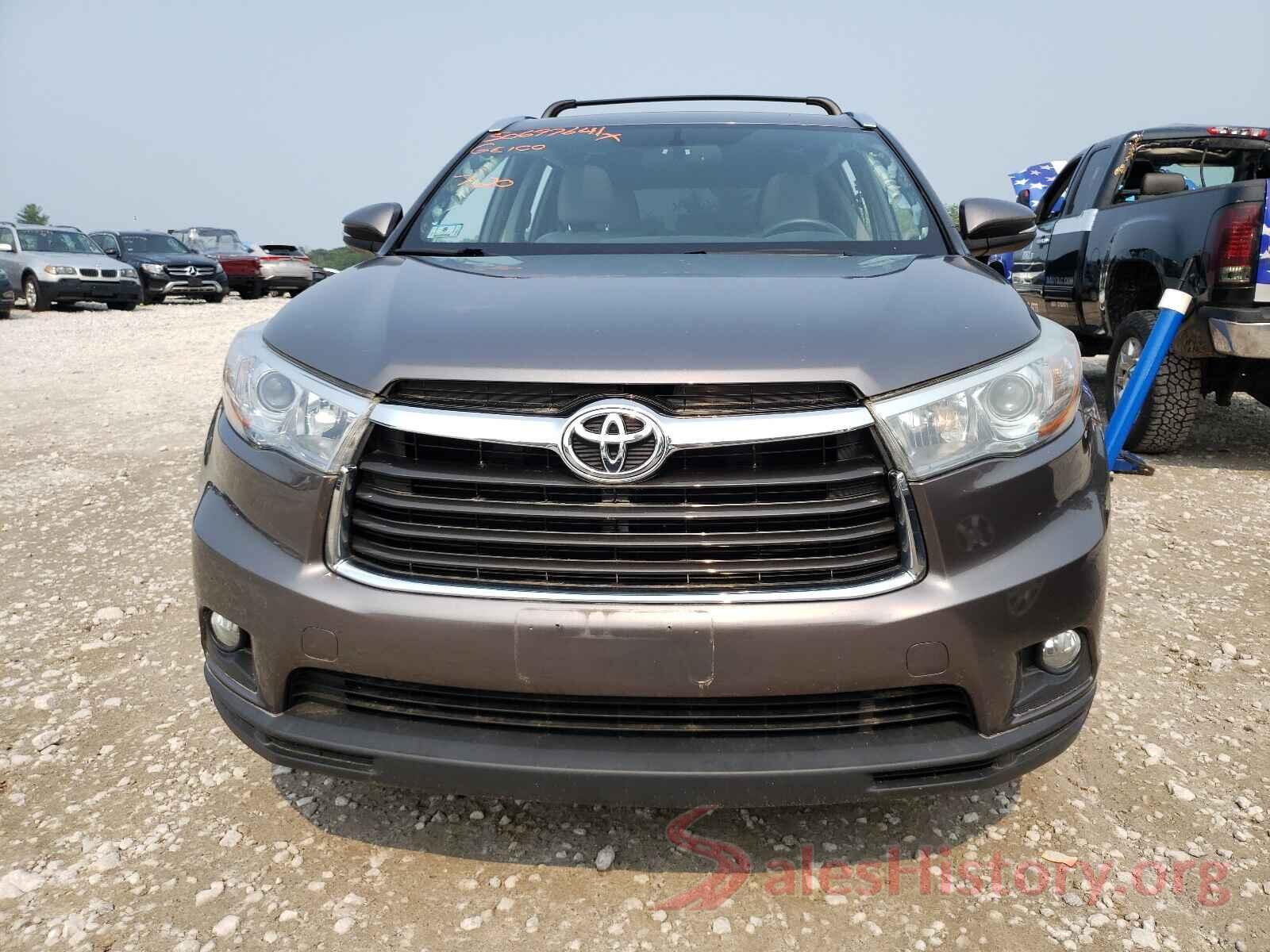 5TDJKRFH3GS240991 2016 TOYOTA HIGHLANDER