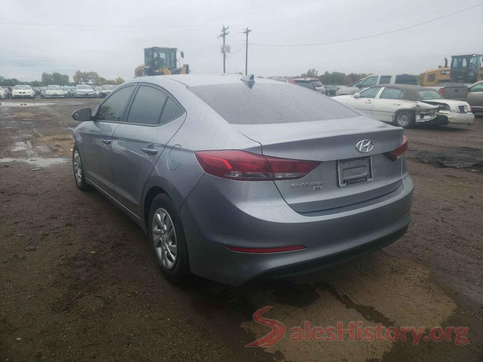 5NPD74LF2HH100717 2017 HYUNDAI ELANTRA