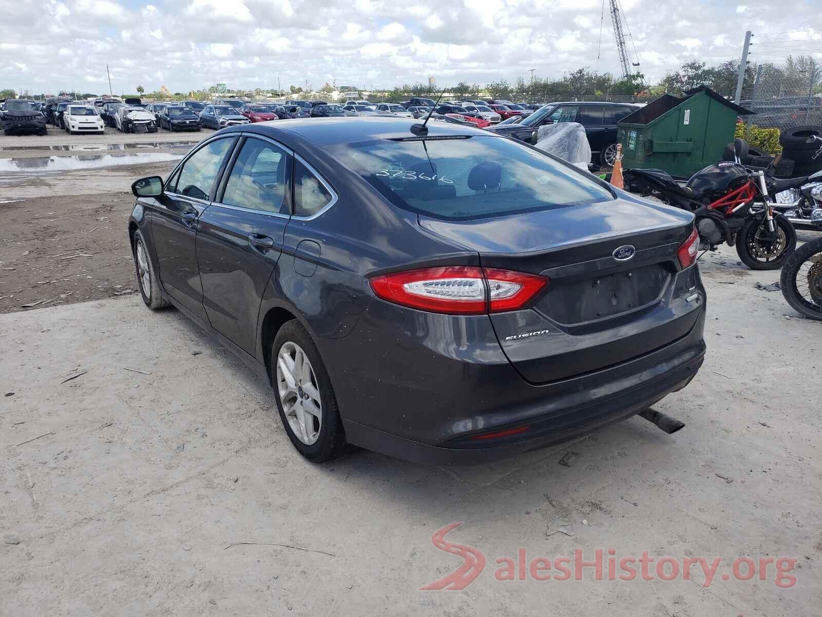 3FA6P0HD9GR373616 2016 FORD FUSION