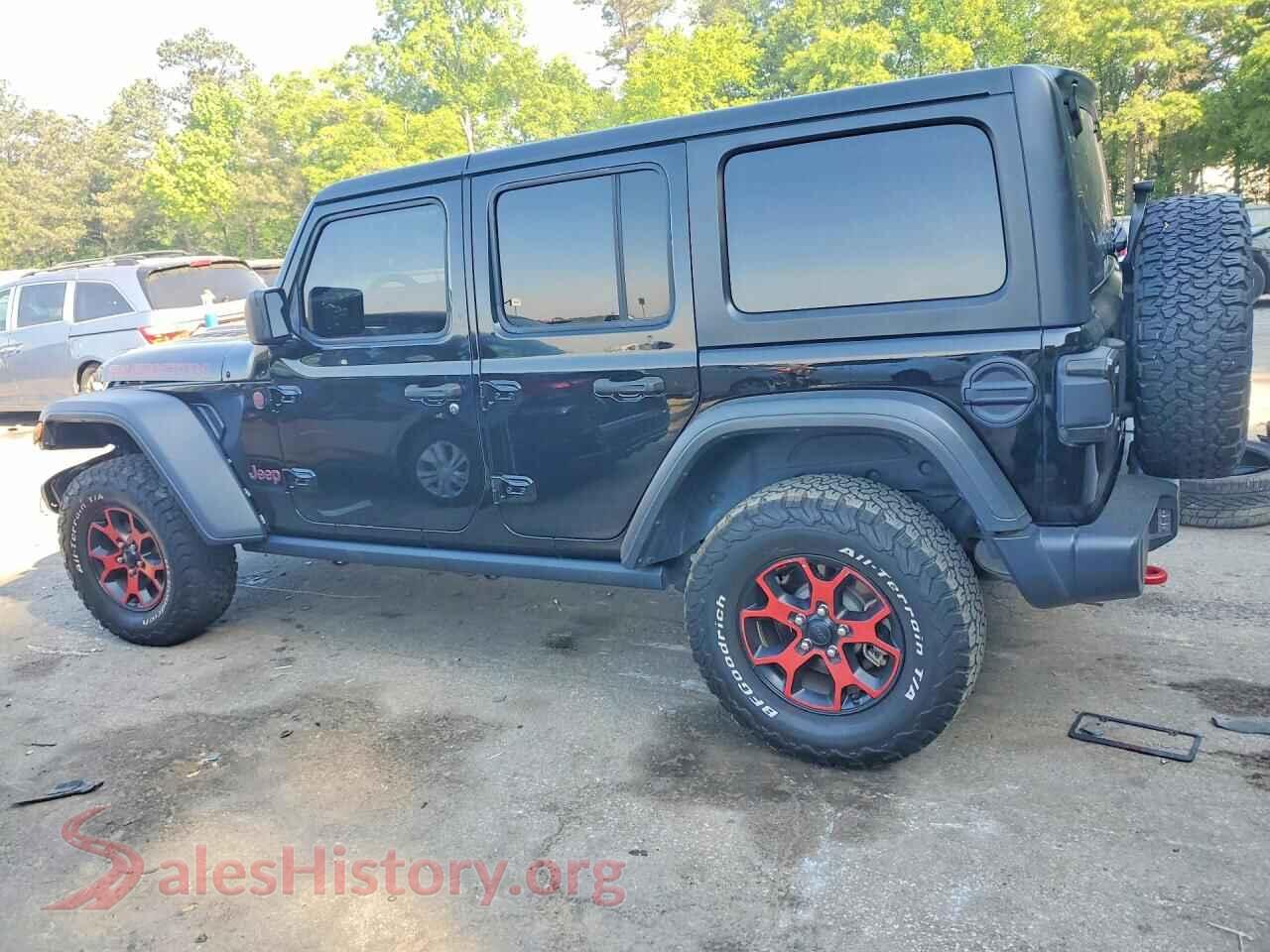 2021 JEEP WRANGLER VIN 1C4HJXFN0MW516129, front view