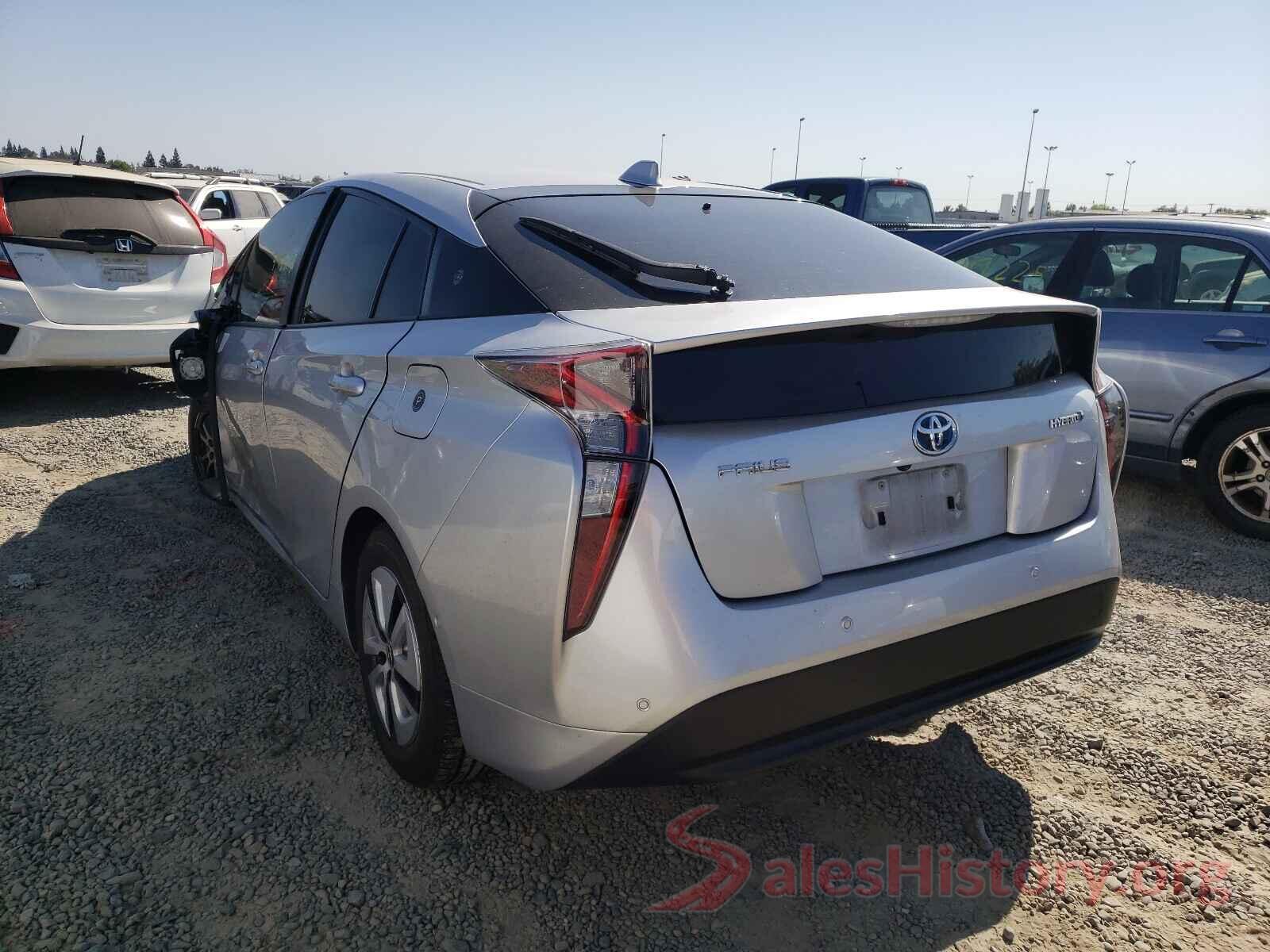 JTDKARFU6J3055590 2018 TOYOTA PRIUS