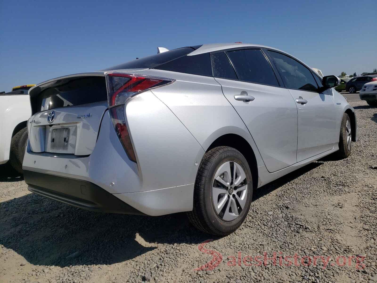 JTDKARFU6J3055590 2018 TOYOTA PRIUS