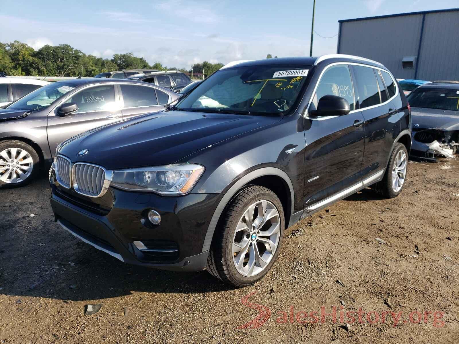 5UXWZ7C57G0R32382 2016 BMW X3