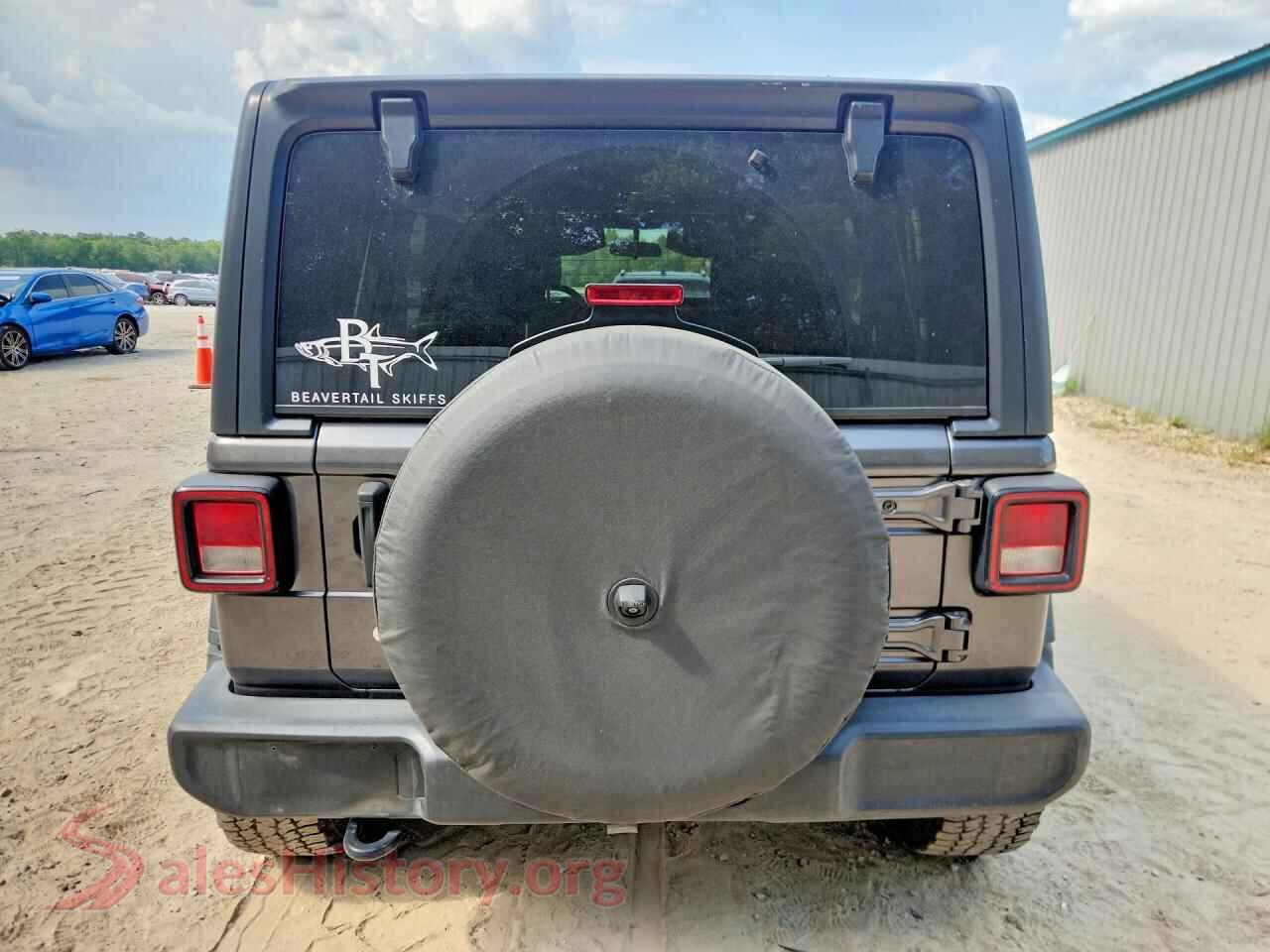 2019 JEEP WRANGLER VIN 1C4HJXDG6KW646546, left side view